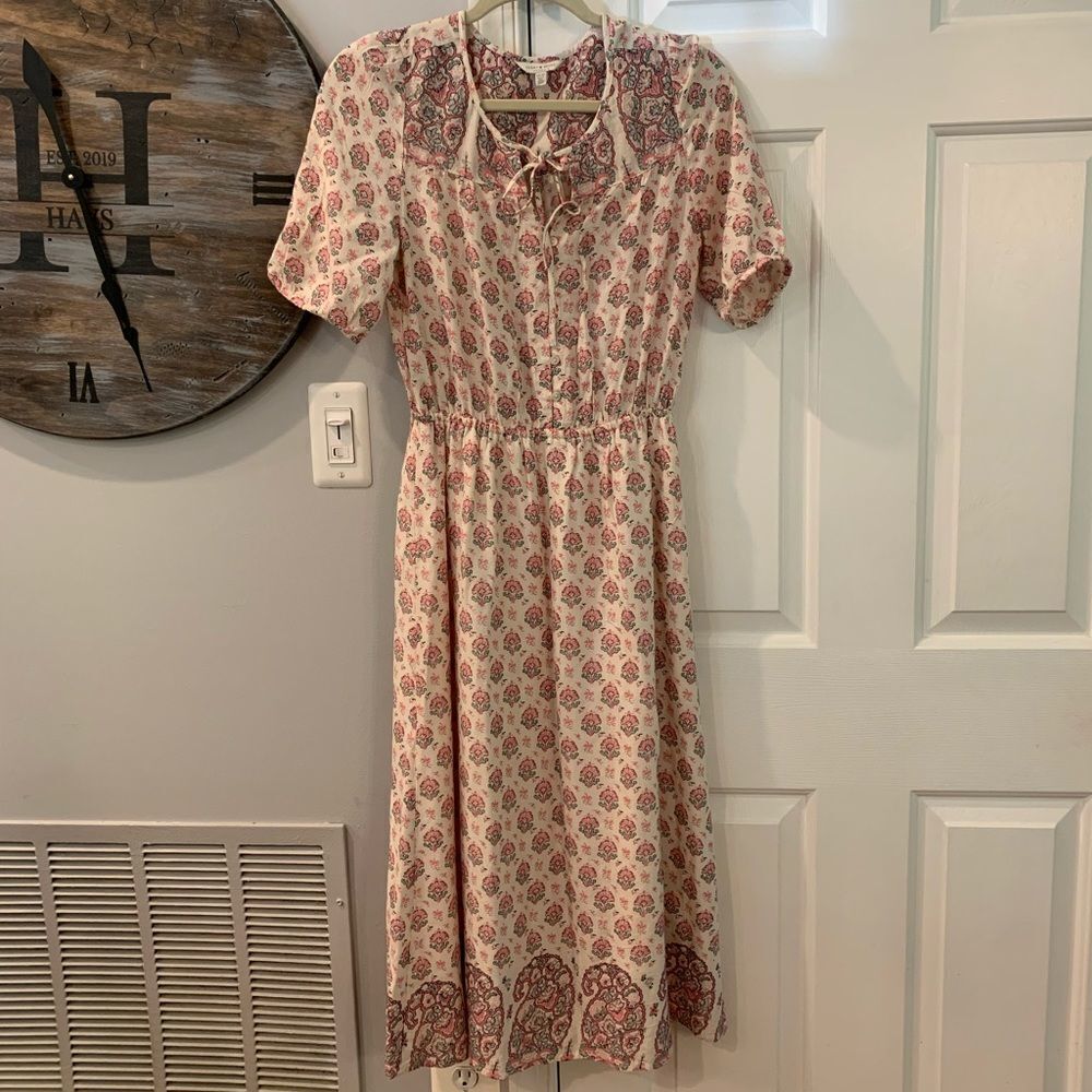 Lucky Brand Cottagecore Flower Blossom Dress sz XS